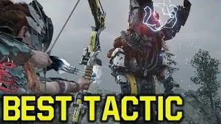 Horizon Zero Dawn tips and tricks -  BEST TACTIC To Kill Machines (Horizon Zero Dawn Tipps )