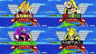 Sonic Mania Best Mods! #5 Super Form Race!!