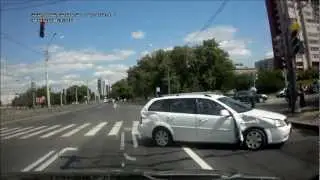 Подборка ДТП с видеорегистраторов 53 \ Car Crash compilation 53