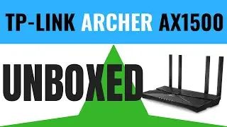 TP-Link ARCHER AX1500 | unbox