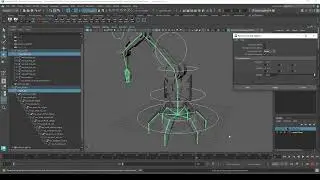 14 Constraints on Joints and Controls - Maya Mech Arm Rigging