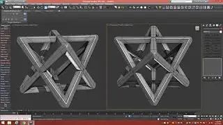 3d Tutorial | Sacred Merkaba For 3d Printing | 3dsmax