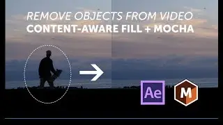 Remove Objects From Video: Content Aware + Mocha