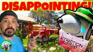 Camp Snoopy DISAPPOINTING Opening Day! | HONEST REVIEW | NEW Rides, Closures, Park Updates