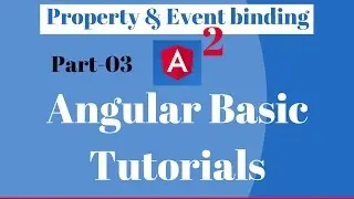 Angular 2: property binding and event binding