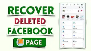 How To Reactivate Facebook Page | How to Recovery Deleted Facebook Page