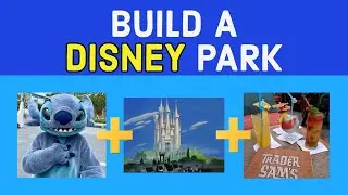 Build a DISNEY PARK with this FUN would you rather style game 🏰😍🎢