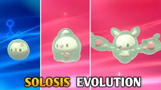 How To Evolve Solosis Into Duosion And Reuniclus In Pokemon Sword & Shield | Galar Pokedex