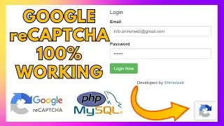 How to add Google reCAPTCHA v3 in Login page | Step by step Google reCAPTCHA v3 integration in PHP