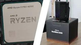 AMD 4000G im ASRock DeskMini A300 - AMD Renoir APU im Einsatz