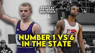 Ezekiel Keel (CHANTILLY) VS Cadell Lee (BROOKPOINT) 2022 Battle at the Bridge 113lb Semi Finals