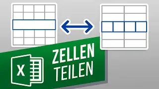 Excel: Zellen teilen | Zellen trennen