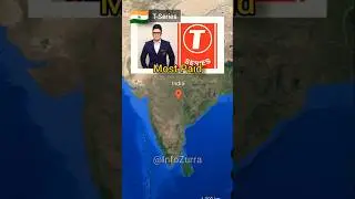 YouTube World Records From Different Countries - #countries #geography #infozurra #shorts