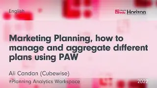 How to manage and aggregate different plans using IBM Planning Analytics Workspace