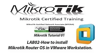 How to install MikroTik RouterOS in VMware workstation.