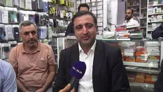 HÜDA PAR Sözcüsü Ramanlı, Adıyaman'da depremzede esnafı ziyaret etti