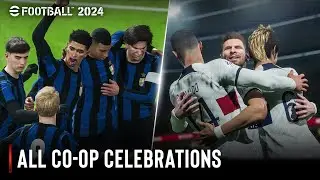 eFootball 2024 | All Co-op Celebrations