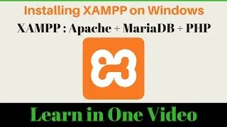 How to Install and use xampp on Windows PC with phpmyAdmin