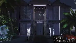 GATSBY GENTLEMAN CLUB | COMMUNITY BAR | The Sims 4