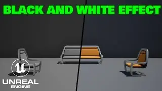 Black and White Shader | Unreal Engine Tutorial