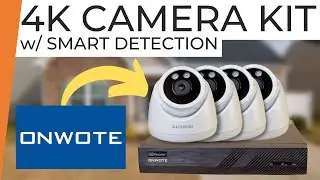 4K NVR with Human & Vehicle Detection // ONWOTE 4K Camera Kit