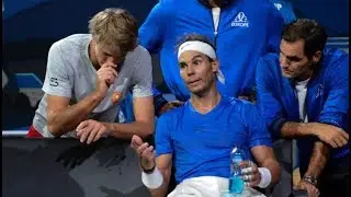 Federer and Nadal CURSE at Zverev - 