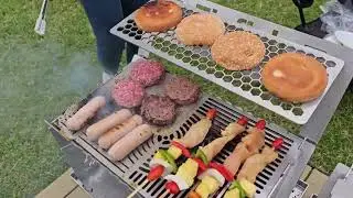 Ultimate flat pack BBQ and fire pit