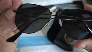 Unboxing Fake Rayban Aviator Sunglass For Men | Fake Sunglass | Fake Rayban | Aviator Sunglasses