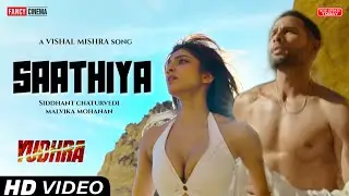 Saathiya song : Yudhra movie new song | siddhant chaturvedi, Malvika mohanan, Vishal Mishra new song