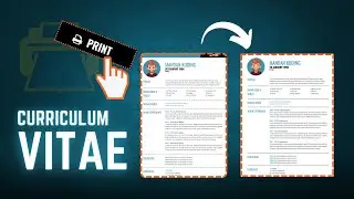 Tutorial Membuat Curriculum Vitae (CV) dengan HTML dan CSS yang bisa Di-Print Langsung