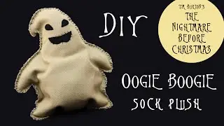 DIY Oogie Boogie Plush | THE NIGHTMARE BEFORE CHRISTMAS | with FREE Templates