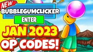 ALL NEW *WORKING* OP CODES IN BUBBLE GUM CLICKER! ROBLOX BUBBLE GUM CLICKER CODES 2023