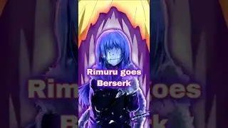 Rimuru goes berserk #anime #tensura #rimuru