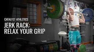 Jerk Rack Position - Relax Your Grip