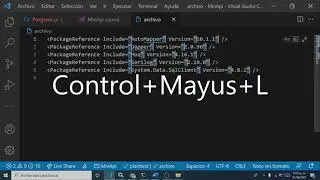 COMO usar MULTIPLES CURSORES en Visual Studio Code