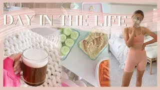 DAY IN THE LIFE | cozy coffee chats, homemade hummus, movie date, & more! ✨