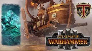 Thunderbarge & Coast Ghost SWARM! Dwarfs vs Vampire Coast - Total War Warhammer 3