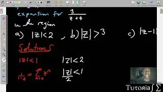 How to find Laurent Series Expansions for complex functions in a given region