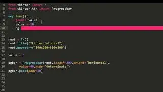 Progressbar widget in Tkinter // Progressbar modes // Tkinter Tutorial in Hindi // Dynamic Coding