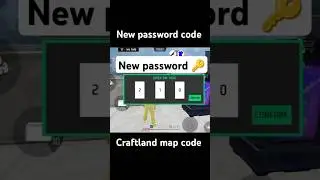 Hn shri craftland map new password code #shorts #viral #freefireindia