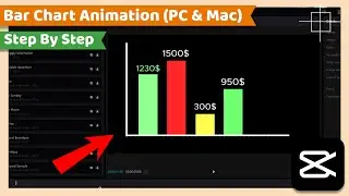 Bar Chart Animation Infographic | CapCut PC Tutorial