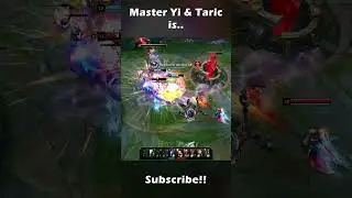 Master Yi and Taric is.. - League of Legends Highlight #masteryi #lol #shorts