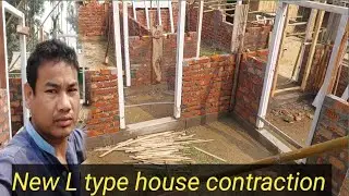 traditional India method fo brick  contraction // thefa Baro/