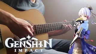 Ayaka Teaser OST The Homeward Heron | Fingerstyle Guitar [Genshin Impact]