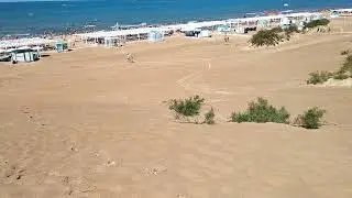 27.07.2022 Анапа пляж Джемете на 10 часов жёлтые флаги!