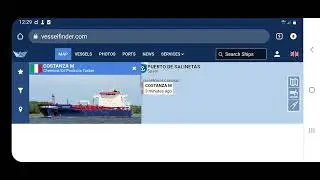 Identify boats and see the route, main features... with vesselfinder.com