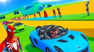 Rocket Cars Stunt Challange Vespucci Beach GTA V Mod Pro vs Noob Game 99.9%