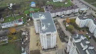 Многоквартирный жилой дом с. Новая Усмань. Полевая 41б. Глазами DJI Mini 3 pro