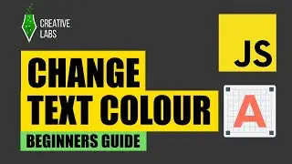 JavaScript for Beginners: How to change the color of text | Arzath Areeff