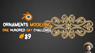 Ornaments Modeling in Blender #89